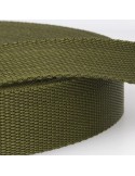 Sangle 25 mm 100% POLYPROPYLENE vert