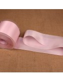 Ruban satin double face 62 mm rose Ruban satin double face 62 mm rose