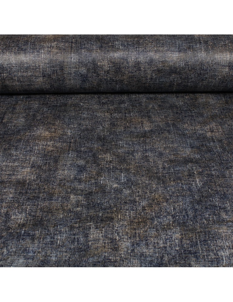 Toile cirée imprimée bleu Toile cirée imprimée bleu