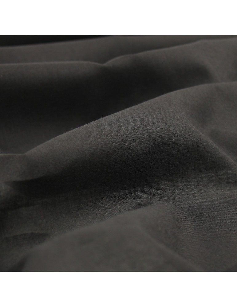 Voile de coton noir Voile de coton noir