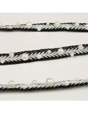 Galon de perles noir Galon de perles noir