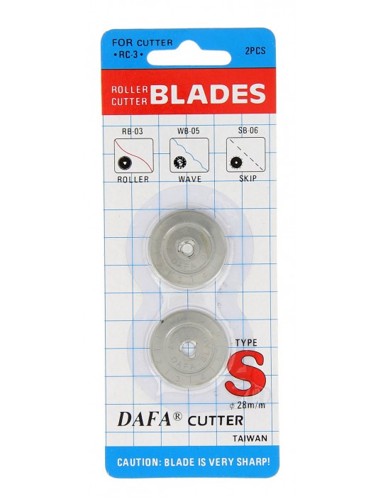 Lame cutter droite ø28mm