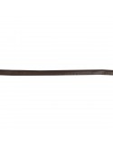 Lacet aspect cuir 5 mm marron