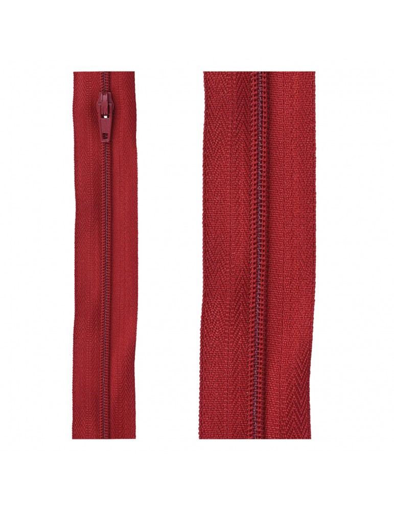 Chaîne polyester N°3 rouge