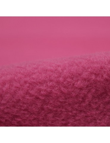 Tissu polaire anti feutrage uni rose