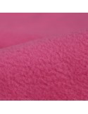 Tissu polaire anti feutrage uni rose Tissu polaire anti feutrage uni rose