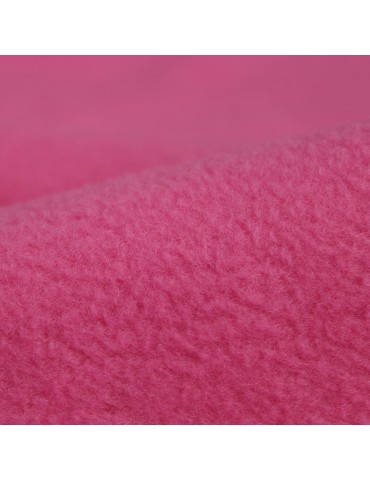 Tissu polaire anti feutrage uni rose