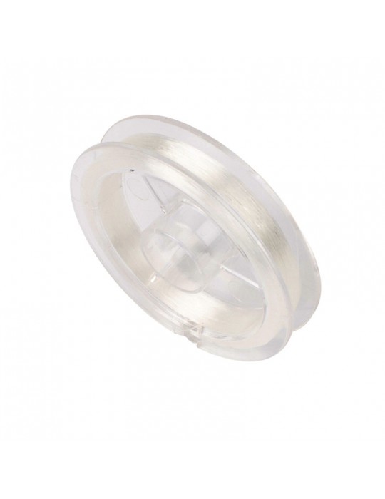 Fil invisible pour enfiler les perles 50 m x 0,25 mm transparent