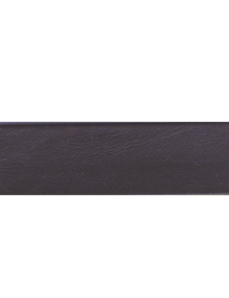 Biais replié aspect cuir 25 mm marron Biais replié aspect cuir 25 mm marron