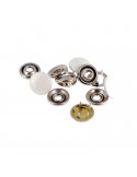 7 boutons pression sans couture klikit blanc 14 mm 7 boutons pression sans couture klikit blanc 14 mm