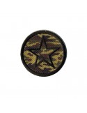 Écusson S militaire vert
