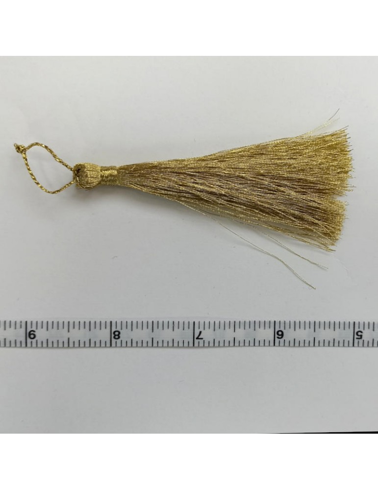 Pompon fantaisie couleur or doré Pompon fantaisie couleur or doré