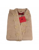 Peignoir femme karine taupe Peignoir femme karine taupe