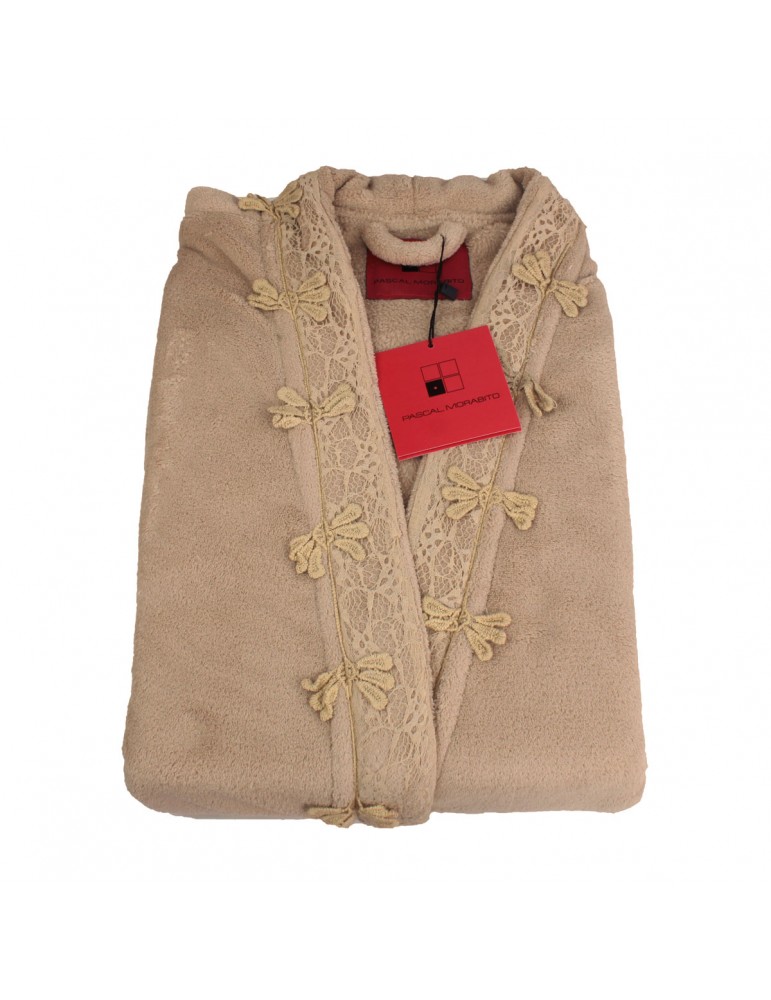 Peignoir femme karine taupe Peignoir femme karine taupe