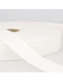 Sangle coton 40 mm blanc