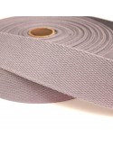 Sangle coton 40 mm gris