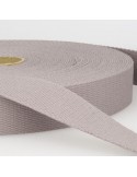 Sangle coton 25 mm gris Sangle coton 25 mm gris