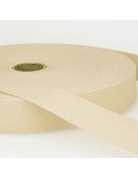 Sangle coton 25 mm beige Sangle coton 25 mm beige