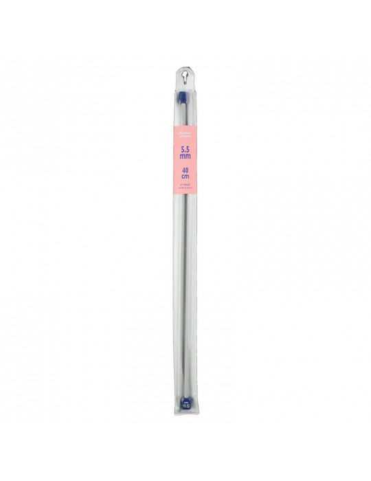 Aiguilles à tricoter 40cm ø5.5mm