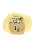 Pelote de fil à tricoter Jo métal blanc Pelote de fil à tricoter Jo métal blanc
