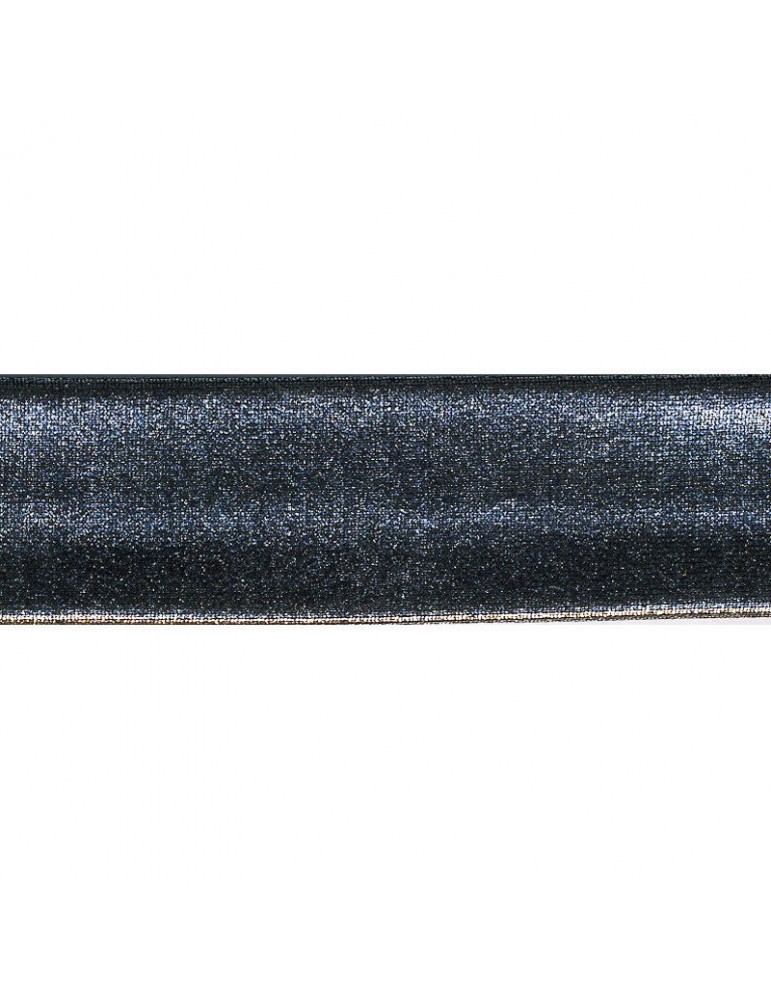 Biais replié stretch métal 20 mm Biais replié stretch métal 20 mm