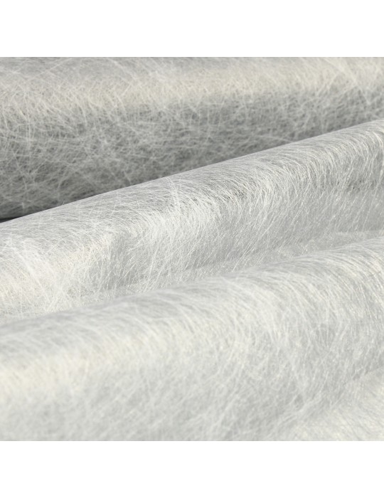 Tissu non tissé polyester  gris