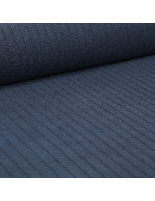 Tissu jersey bleu