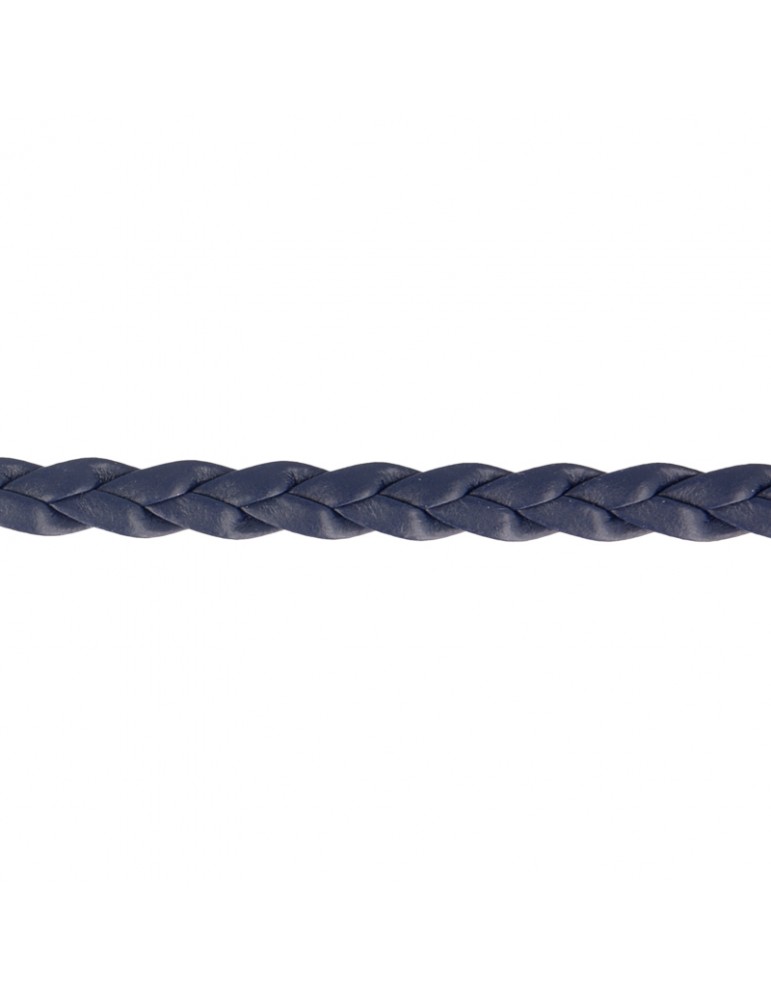 Tresse simili 6 mm bleu Tresse simili 6 mm bleu