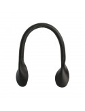 Deux anses de sac 38 cm noir
