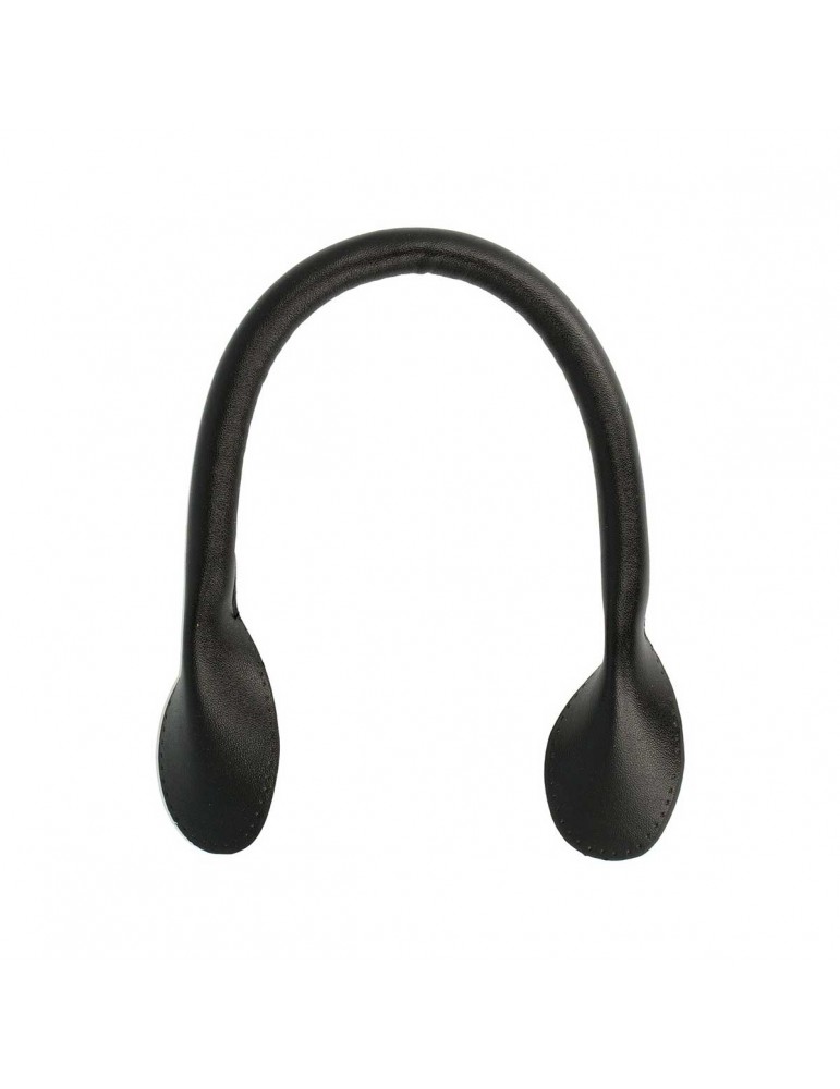 Deux anses de sac 38 cm noir