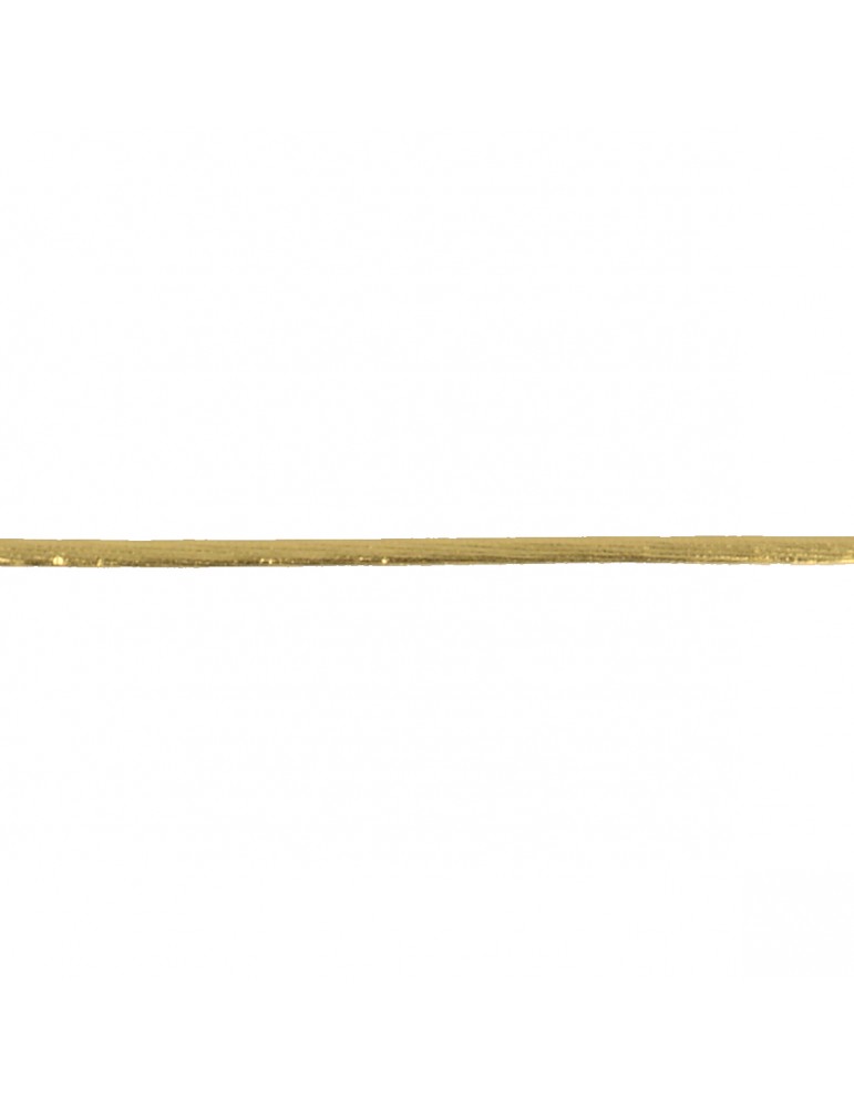 Lacet simili 3 mm doré