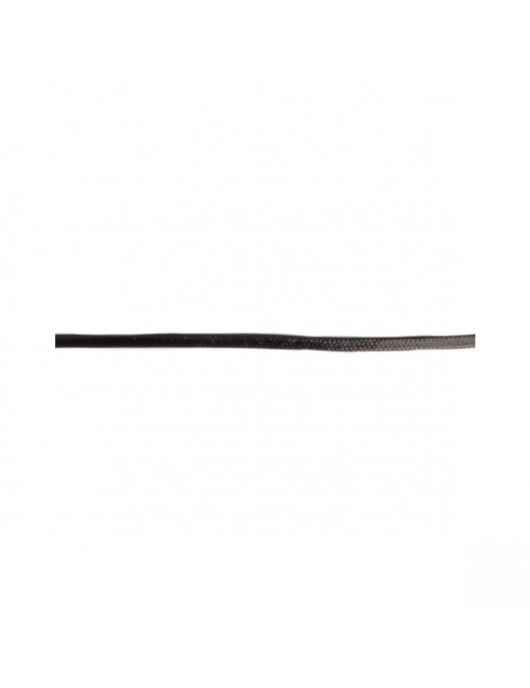 Lacet simili 3 mm noir Lacet simili 3 mm noir