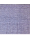 Tissu coton/ polyester teint bleu