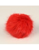 Pompon 7 cm rouge Pompon 7 cm rouge
