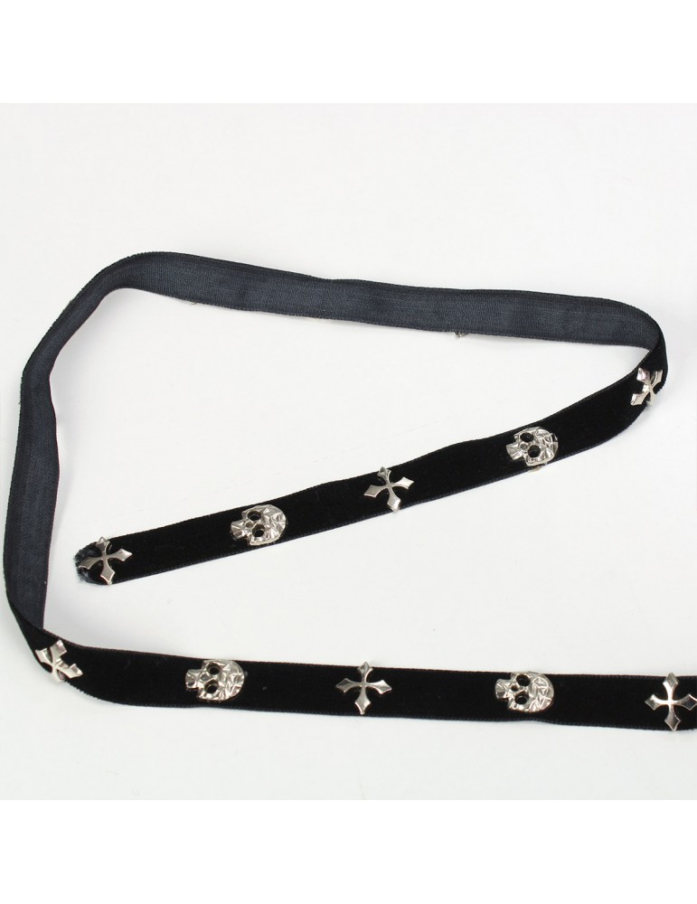 Galon fantaisie (bobine) noir Galon fantaisie (bobine) noir