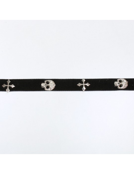 Galon fantaisie (bobine) noir