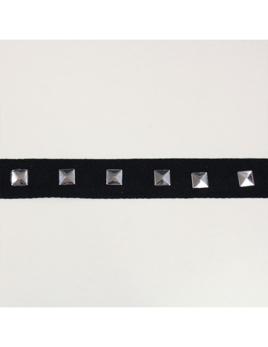 Galon fantaisie (bobine) noir