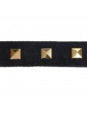 Galon fantaisie (bobine) noir