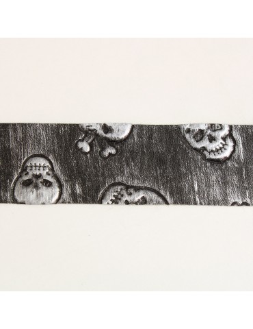 Galon fantaisie (bobine) argenté