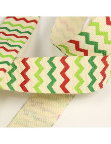 Ruban décoratif de noël vert