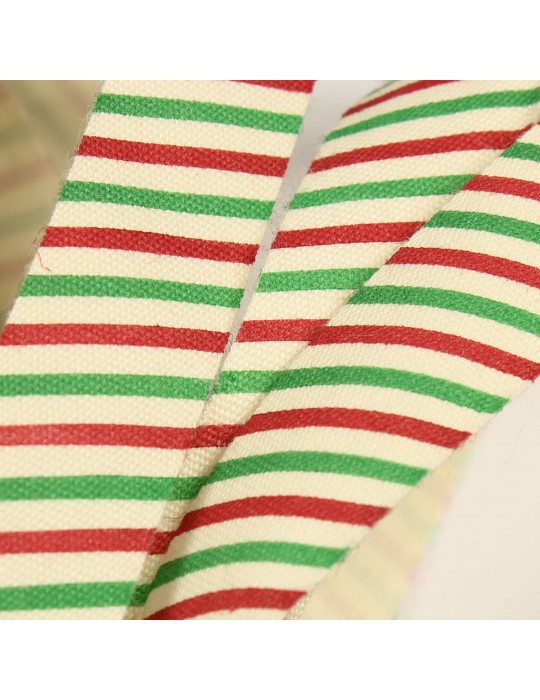 Ruban décoratif de noël vert