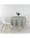 Nappe polyester antitaches gris Nappe polyester antitaches gris