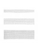 Elastique cotelé 10 mm blanc Elastique cotelé 10 mm blanc