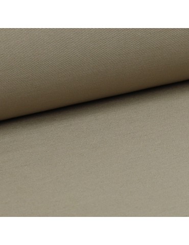Tissu Bengaline stretch uni beige
