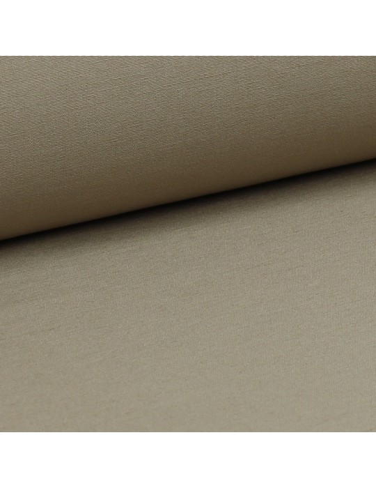 Tissu Bengaline stretch uni beige