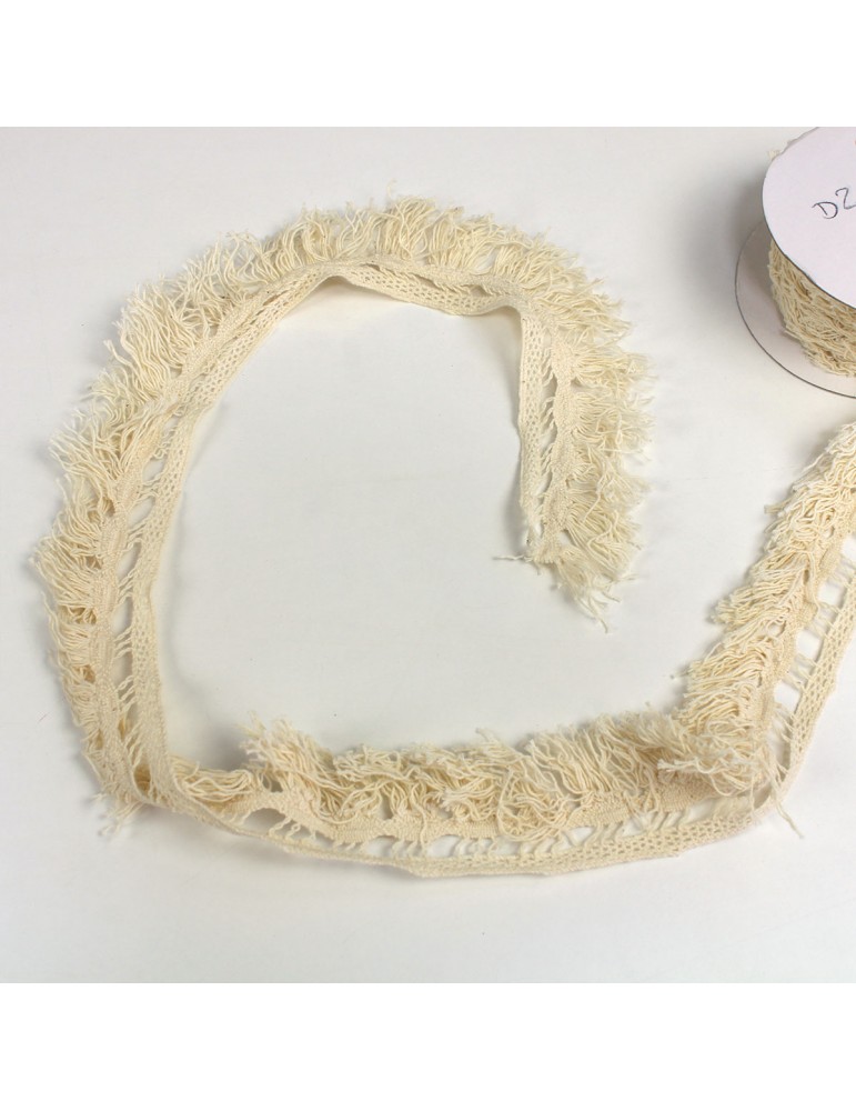 Dépassant dentelle (bobine) blanc Dépassant dentelle (bobine) blanc