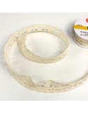 Dépassant dentelle (bobine) blanc Dépassant dentelle (bobine) blanc