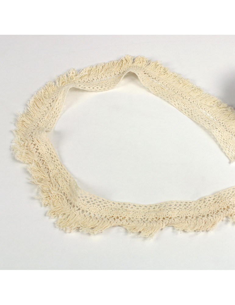 Dépassant dentelle (bobine) blanc Dépassant dentelle (bobine) blanc