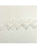 Dépassant dentelle (bobine) blanc Dépassant dentelle (bobine) blanc