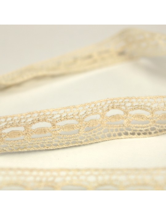 Dépassant dentelle (bobine)  blanc